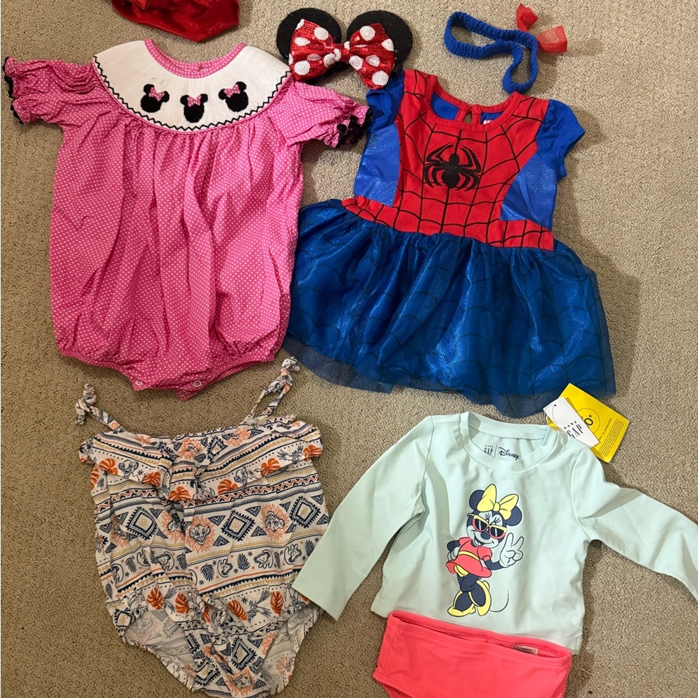 Disney bundle- baby girl 12 month. Disney Cruise